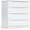 White, variant on Asofer 6 Drawer Dresser, Chest of Drawers with Large Storage, Dresser for Bedroom, Hallway, White