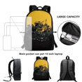 thumbnail image 6 of Uourmeti Polyester School Backpack Daypack with Construction Vehicle Design - Spacious for Student Daily Use and Travel Trips, 6 of 6