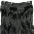 thumbnail image 2 of Extensiones de cabello de alambre Invisible, Clips seguros ajustables de alambre transparente, postizo secreto rizado ondulado largo de 25,6 pulgadas para mujeres, 2 of 5