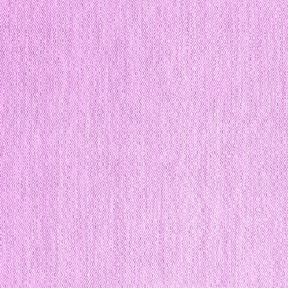 Ahgly Company Indoor Square Abstract Pink Contemporary Area Rugs, 7' Square