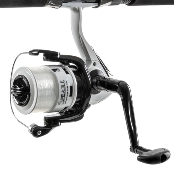Tsunami Spear Spinning Fishing Combo 10' Heavy 8000 Reel - Black