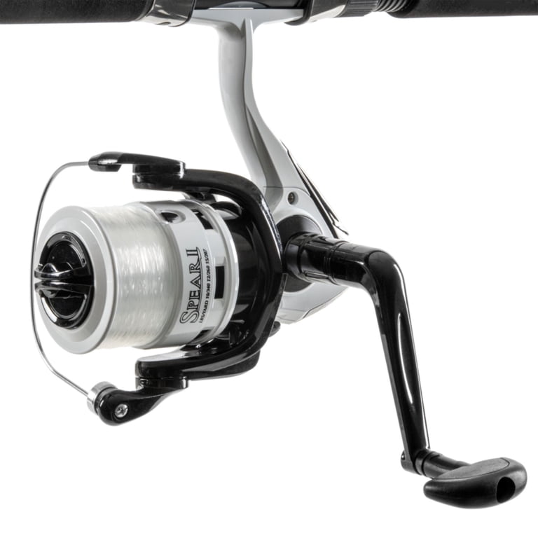 Tsunami Spear Spinning Fishing Combo 10' Heavy 8000 Reel - Black