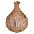 thumbnail image 5 of Humidificador de escritorio de grano de madera de 400 ml con difusor de aroma eléctrico con control remoto LED de color Enchufe 100-240VUS, 5 of 5