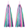thumbnail image 1 of BESPORTBLE One Pair of Childrens Bike Handlebar Streamers Grips Tassels Ribbons Baby Carrier Accessories (Colorful), 1 of 3