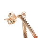 thumbnail image 2 of Aretes Coqueta Ametrinaa Broquel Doble con Zirconias Chapa de oro 18k EASM0017, 2 of 5