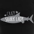 thumbnail image 3 of CafePress - Crazy Shark Lady Pajamas - Women's Dark Pajamas, 3 of 5
