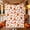 A, variant on Fall Pumpkin Maple Leaf Print Throw Blanket Soft Flannel Halloween Nap Blanket Compressed Pack for Sofa Bed Couch