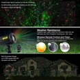 thumbnail image 3 of Outdoor Garden Laser Lights Waterproof Christmas Projector Lighting with Security Lock 3 Color Red Green Blue, 3 of 4