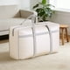 thumbnail image 1 of Bolsa de viaje impermeable de gran capacidad | Organizador resistente de mantas y colchas para mudanzas y organización del hogar | Bolsa de transporte de plástico resistente con asas reforzadas, 1 of 6
