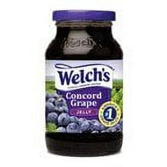 (12 pack) Welch's Concord Grape Jelly, 18 oz Jar