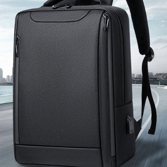 Cross-border In Stock Wholesale Men's Fashion Backpack Casual Travel Backpack Commuter Large Capacity Bag,9003 Blue