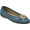 Dark Blue Combo Faux Leather, variant on Women's Aerosoles Big Bet Ballet Flat