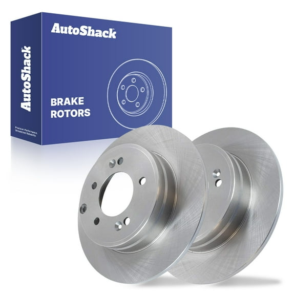AutoShack Rear Brake Rotors for Hyundai & Kia, Sonata 2011-2019 Optima 2011-2020 Tucson 2016-2018 Azera 2012-2017, FWD AWD L4 1.6L 2.0L 2.4L V6 3.3L - 11.18" (284 mm), 5-Lug