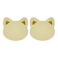 thumbnail image 2 of Charm America - Gold Cat Face Stud Earrings - 14 Karat Solid Gold, 2 of 3