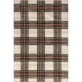 thumbnail image 3 of nuLOOM Aiken Classic Tartan Plaid Machine Washable Area Rug, 5' x 8', Beige, 3 of 9