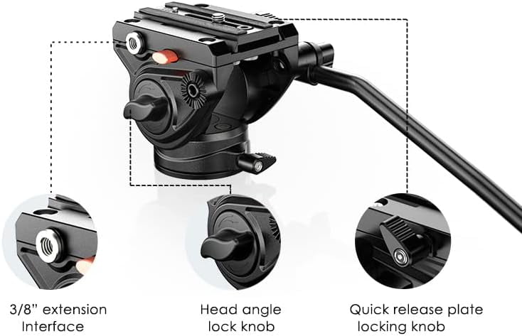 Professional Quad Tube Aluminium 72" Tripod For Canon Zoom Telephoto EF 100-400mm f/4.5-5.6L IS USM