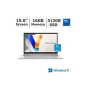 Restored ASUS Vivobook 15.6 FHD Touchscreen Laptop Core 5 120U 16GB 512GB SSD, Win 11 Home, 720p HD camera with privacy shutter - F1504VAP-BS56