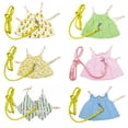 thumbnail image 2 of PENGXIANG Lapin Fronde Robe Mignon Lapin Robe avec des Sangles Laisse et Harnais Gilet (à l'Exclusion des Ornements), 2 of 3