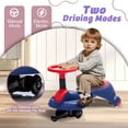 thumbnail image 2 of 6V Electric Wiggle Car with Pedal, Retractable Wiggle Cars Ride on Toy with Bluetoowh/Flashing Wheels, Powered Ride on Toy for Kids Toddlers 3-6, Blue, 2 of 7