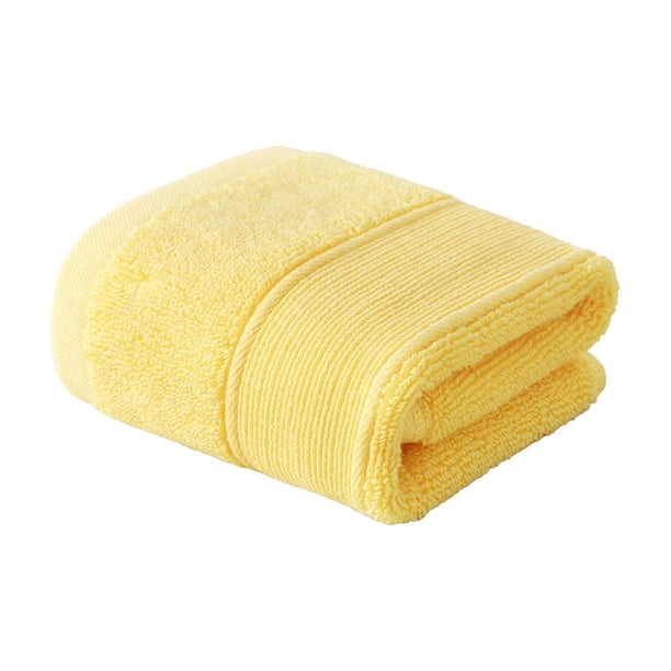 Yhmxh Decoración del baño Toalla gruesa de lana absorbente para el hogar, pañuelo diario, toalla facial Organizadores y almacenamiento de baño Accesorios de baño