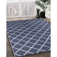 thumbnail image 3 of Ahgly Company Machine Washable Indoor Rectangle Industrial Modern Light Purple Blue Area Rugs, 2' x 4', 3 of 7
