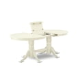 thumbnail image 5 of East West Furniture Dining Room Set Linen White, VADR9-LWH-07, 5 of 9