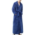 thumbnail image 5 of AOOCHASLIY Bath Robes for Women Clothes Plush Robes Winter Warm Nightgown Couple Bathrobe Men and Ladies Winter Nightgown, 5 of 6