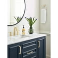 thumbnail image 4 of Amerock Mulholland Golden Champagne Open Towel Ring, 4 of 9