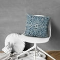 thumbnail image 4 of Carpet Blue Vintage Design Boho Pillow Covers, 2 pieces 18x18 Inch Ethnic Linen Throw Pillow Cases, Perfect Home Decor Accent for a Stylish Aesthetic, 4 of 7