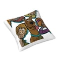thumbnail image 2 of Fundas de almohada de terciopelo de Scooby-Doo, fundas de almohada decorativas suaves y acogedoras con cremallera oculta para dormitorio, sofá, sillón, funda de almohada de terciopelo, 2 of 8