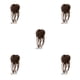 thumbnail image 2 of Qarigey Extensión de cola de caballo multiusos y de moda de fibra para mujer, cabello rizado, peluca de moño para mujer, fácil de usar 8B Type2 NO2, 2 of 6