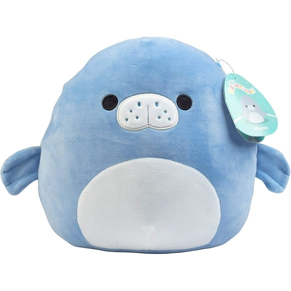 10" Manatee Plush - Cute and Soft Stuffed Animal Toy - Official Kellytoy - Great Gift for Kids