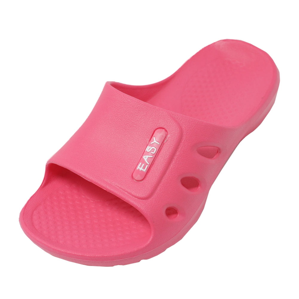 Womens Massage Slides Shower Sandals Poolside Slip On Cushion House
