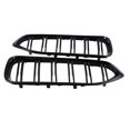 thumbnail image 3 of piezas de cubierta de marco de rejilla delantera de coche estilo fibra de carbono para Z4 G29 2019-2022, color negro, 3 of 5
