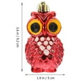 thumbnail image 2 of Gymnture 4pcs Christmas Owl Decorations for Xmas Tree/Home Decor, 2 of 10