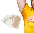 thumbnail image 4 of Underarm Sweat Pads, 20Pcs Self Adhesive Armpit Sweet Pads Shields Pads Soft Portable Breathable Sweat Absorbing Pads Perspiration Pads Sweat Patches Sweet Block, 4 of 9