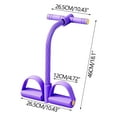thumbnail image 7 of 21 Fitness Resistance Bands-10Tube Pedal Ankle Puller,Stretch Bands for Exercise Sit Up Exercise Equipment AB Training Auxiliary Device Workout Equipment for Women Men 2025 New, 7 of 7