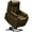 Brown, variant on Lohoms Metal Wood Sponge Recliners with Remote Control, Blue