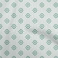 thumbnail image 1 of oneOone Rayon Sea Green Fabric Asian Ornamental Craft Projects Decor Fabric Printed By The Yard 56 Inch Wide, 1 of 4