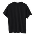thumbnail image 5 of Wxolcjlv Womens T-Shirt Sun Moon Print Tee Short Sleeve O-Neck Loose Casual Graphic Tops,Black,L, 5 of 6
