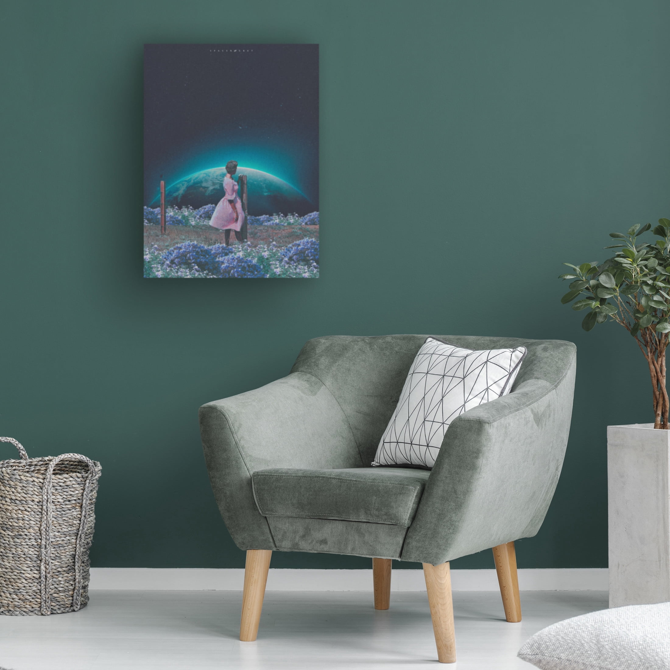 Trademark Fine Art spacerocket art 204 Canvas Wall Art