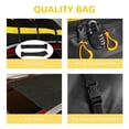 thumbnail image 4 of Elevon Car Rooftop Cargo Carrier Bag Waterproof Roof Rack Storage, Yellow for All Vehicles, 4 of 7