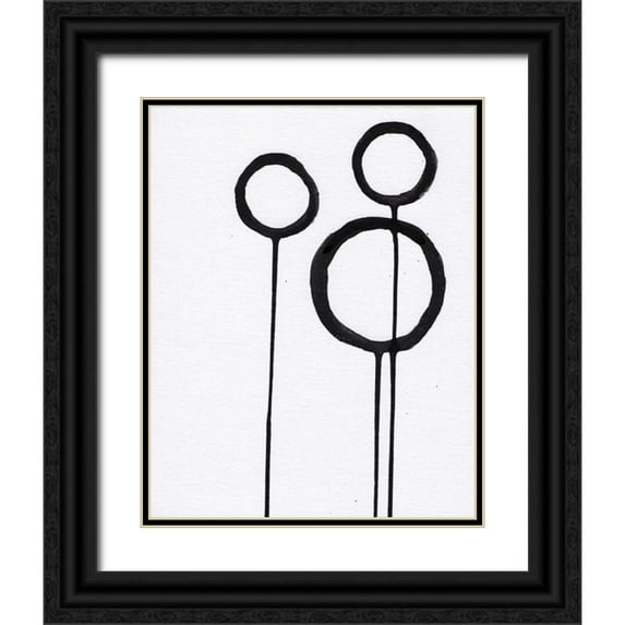 Seay, Anne 26x32 Black Ornate Wood Framed with Double Matting Museum Art Print Titled - BandW IV