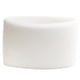 thumbnail image 2 of Tocado de boda con trenza de crinolina rígida de 6 pulgadas de Blesiya Blanco, 2 of 7