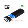 thumbnail image 3 of Portable LCD Screen 2x18650 Empty DIY Battery Case Mobile Power Bank Enclosure-Black, 3 of 5