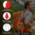 thumbnail image 3 of Uxcell 6Pcs Reflective Keychain Tags Reflective Pendant Reflector Key Ring Safety Reflector Christmas Tree Shape Red, 3 of 7