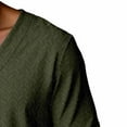 thumbnail image 5 of Yaoyar Mens Henley Long Sleeve Shirts Fall Lightweight Sweatshirts Casual V Neck Slim Fit Pullover T-Shirt, 5 of 6
