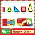 thumbnail image 4 of Mini Magnetic Tiles Travel Set with Metal Storage Box,STEM Christmas Holiday Toy for Kids Ages 3–12, Magnet Toys Gifts for Toddlers Boys & Girls Christmas Birthday, 4 of 8