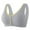 Dark Gray, variant on Darzheoy Bras for Women No Underwire Casual Sexy Front Closure Bras Shaping Cup Wide Strap Bra Plus Size Elastic Wirefree Bras 46/105