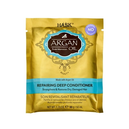 HASK Argan Oil from Morocco Repairing Sulfate-Free Deep Conditioner, 1.75 oz